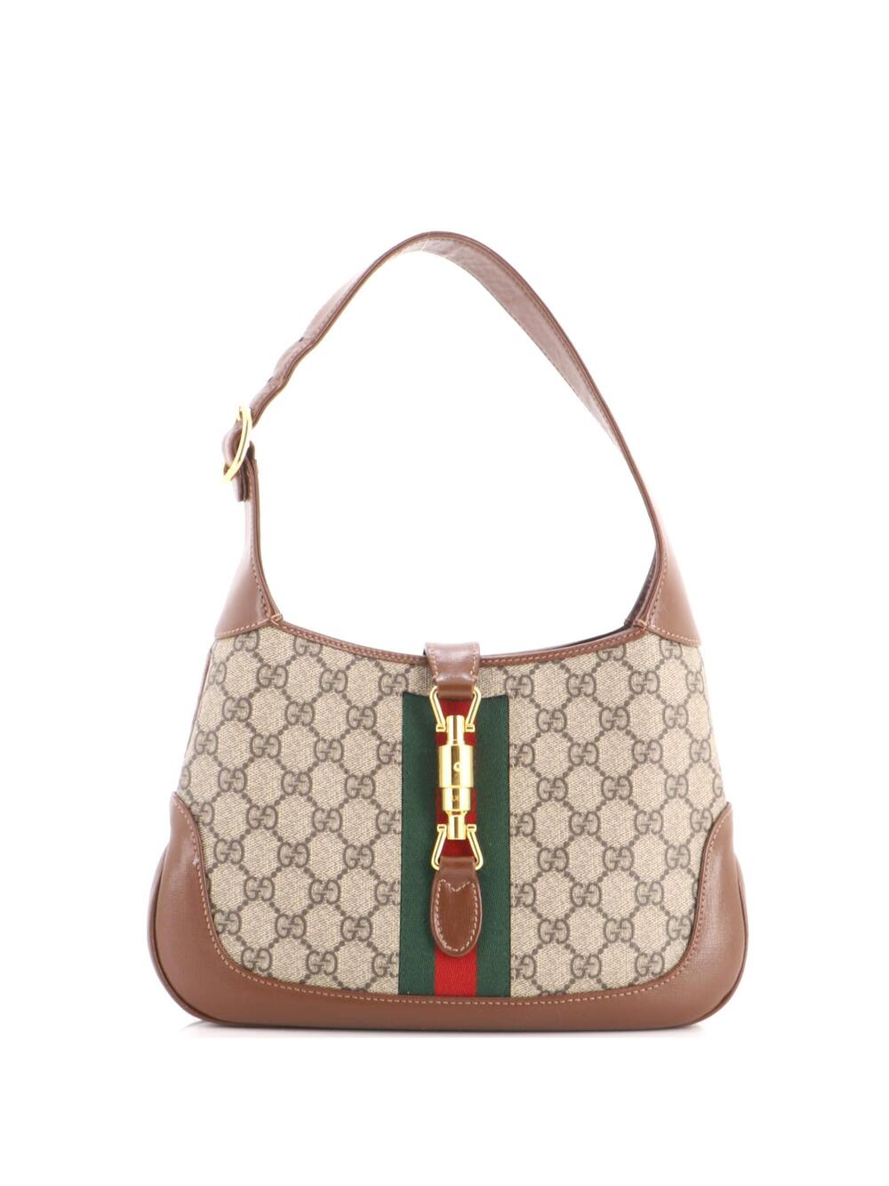 Gucci Jackie Hobo Gg Coated Canvas #364624G22B